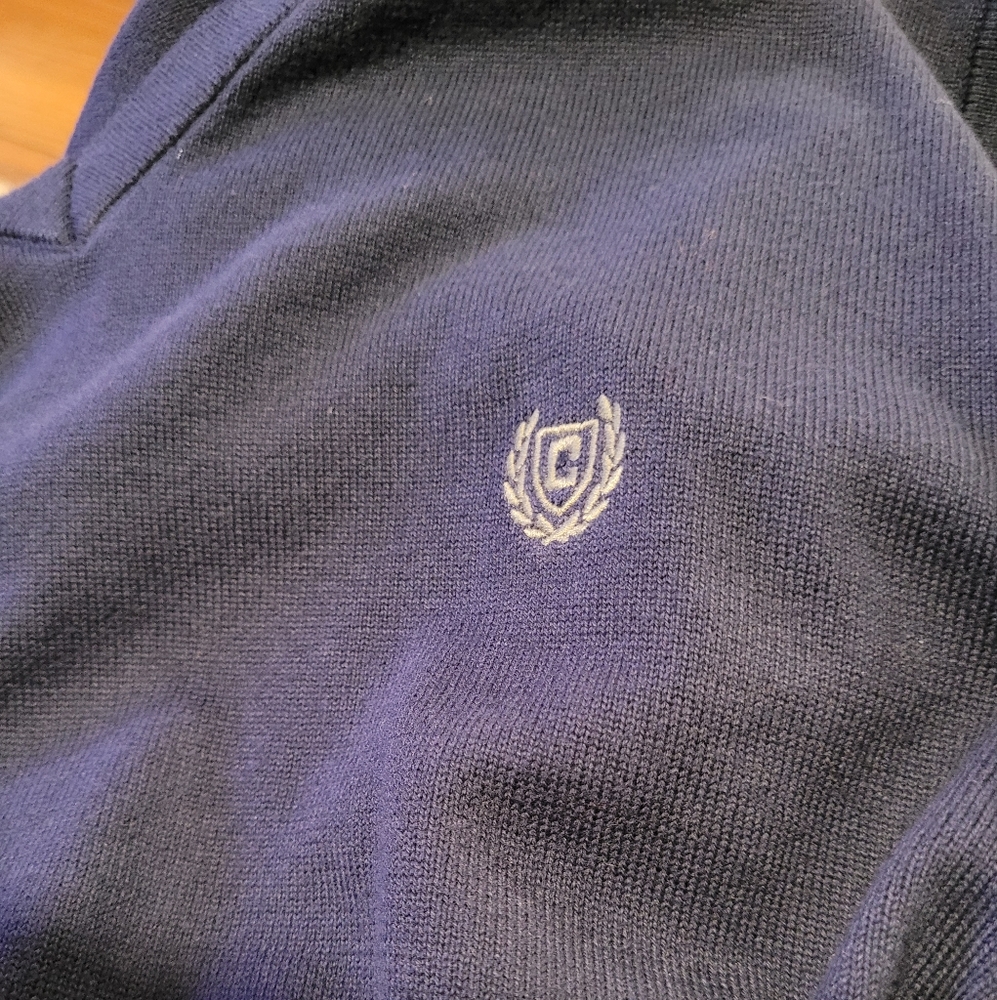 Chaps Men's navy 100% cotton vest, size XXL - NEW - Picture 6 of 6